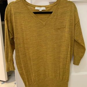 LOFT MP Yellow Sweater
